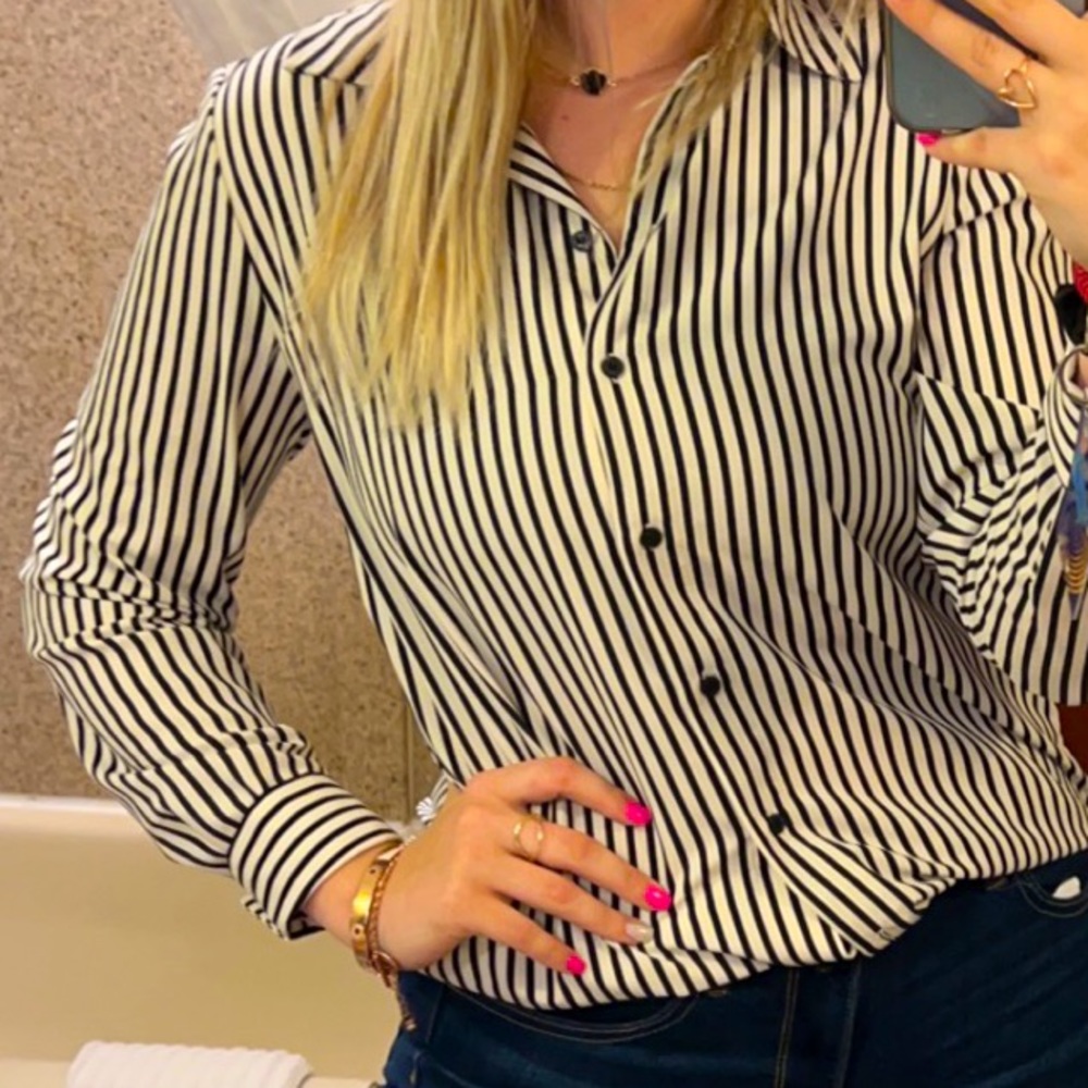 H&M Stripe Blouse